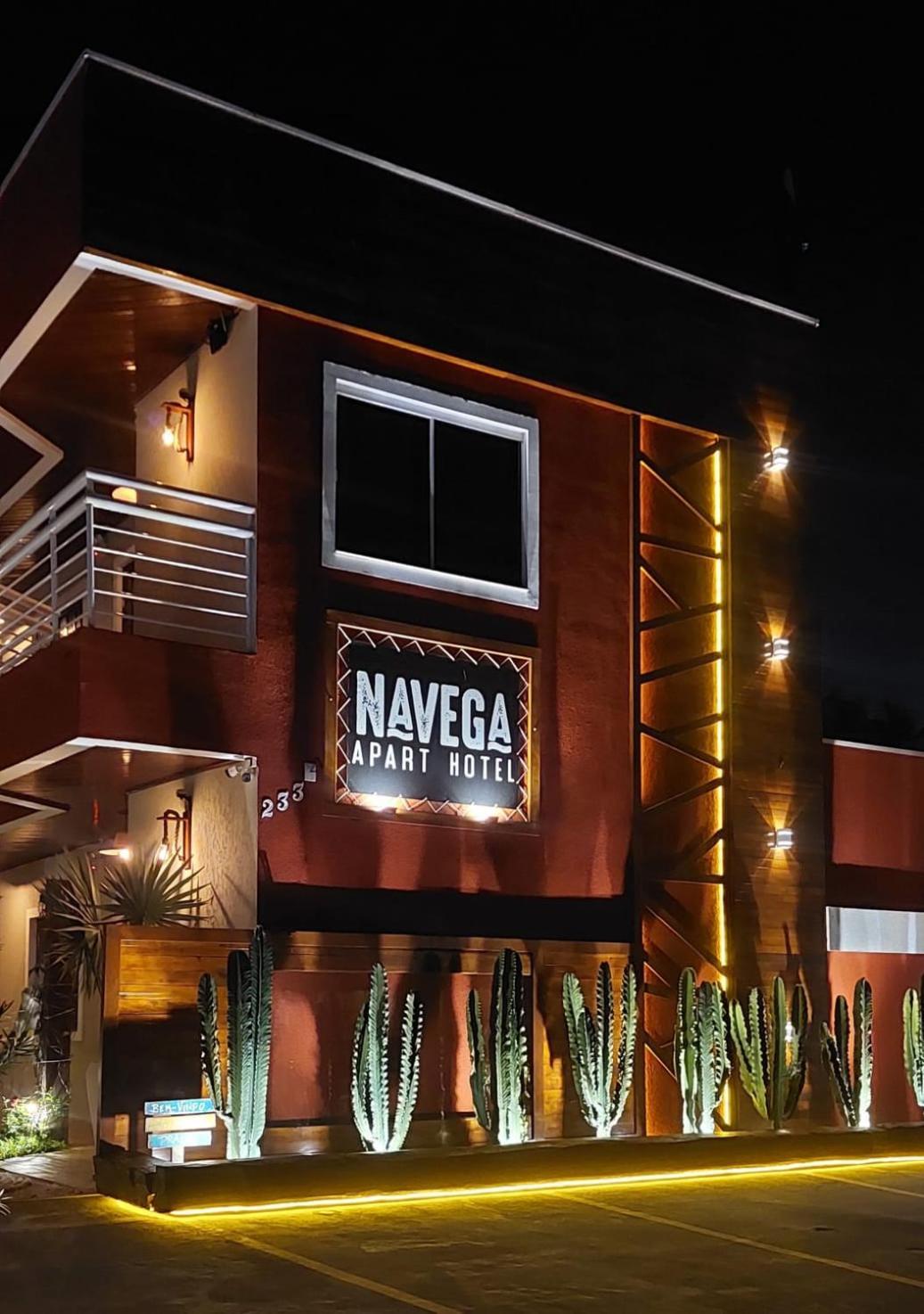 Navega Apart Hotel 纳韦甘蒂斯 外观 照片